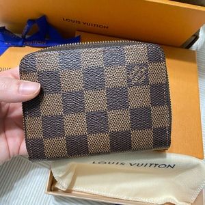 100% Authentic NWT Louis Vuitton LV Zippy Coin Purse